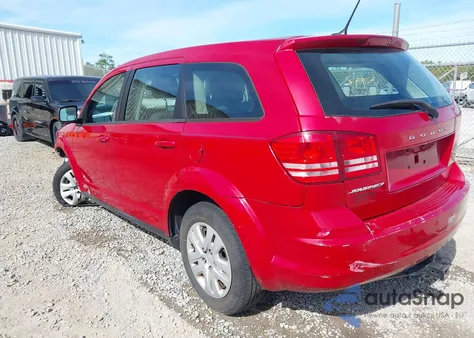 2015 Dodge Journey American Value Pkg from USA, damaged, VIN 3C4PDCAB8FT679886